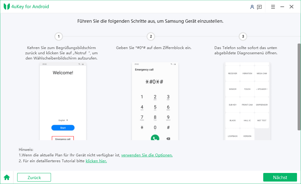 bypass factory reset protection on samsung - enter into diagnostic mode