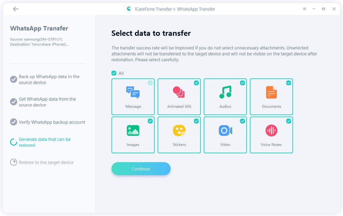 select data types