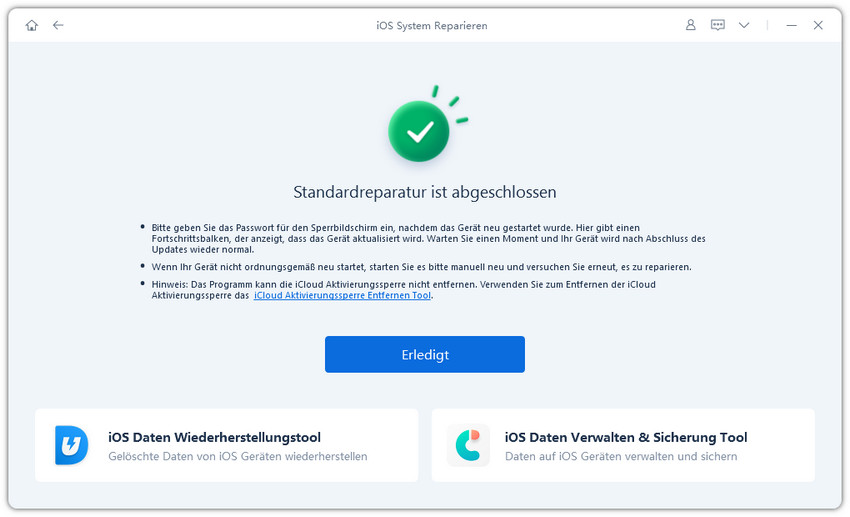 system reparieren
