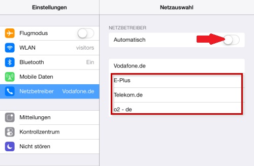 netzwerkeinstellungen problem