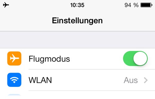 flugmodus