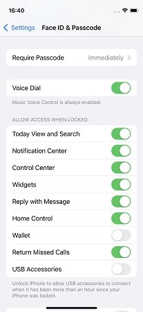 iphone widgets on lock screen - enable today view